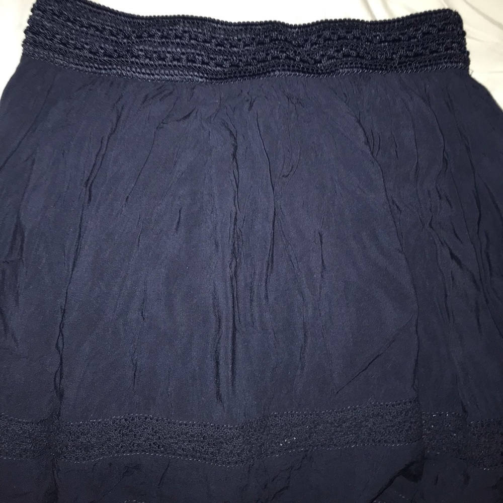 Navy Blue Hollister skirt